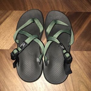 Green Chaco Sandals- Size 10